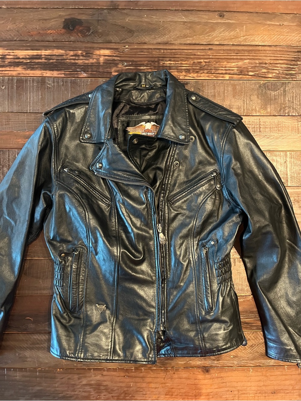 Harley Davidson Women’s Leather Jacket size medium MW